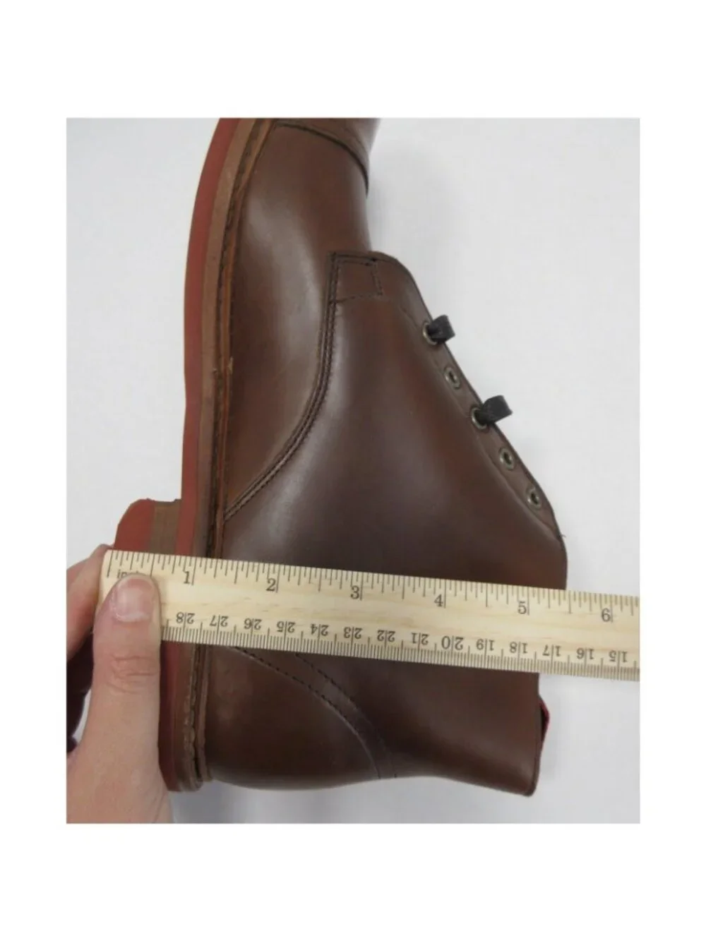 Allen Edmonds Boots 11 D Patton Weatherproof Leather Cap Toe Chukka